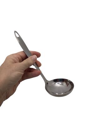 Vintage Stainless Steel Ladle 8” Serving Spoon Kitchen Utensil